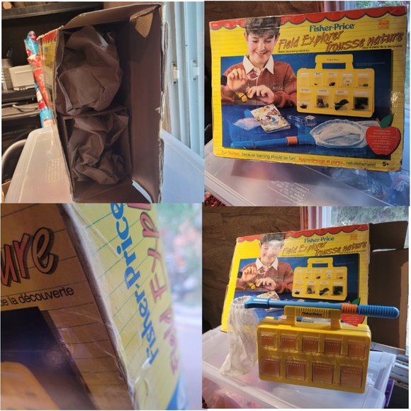 1987/88 Fisher Price Field Explorer Set with Box - Picture 9 of 16